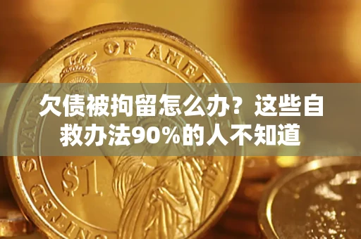 北京欠债被拘留怎么办？这些自救办法90%的人不知道