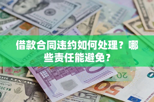 北京借款合同违约如何处理？哪些责任能避免？