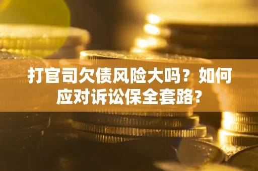 北京打官司欠债风险大吗？如何应对诉讼保全套路？
